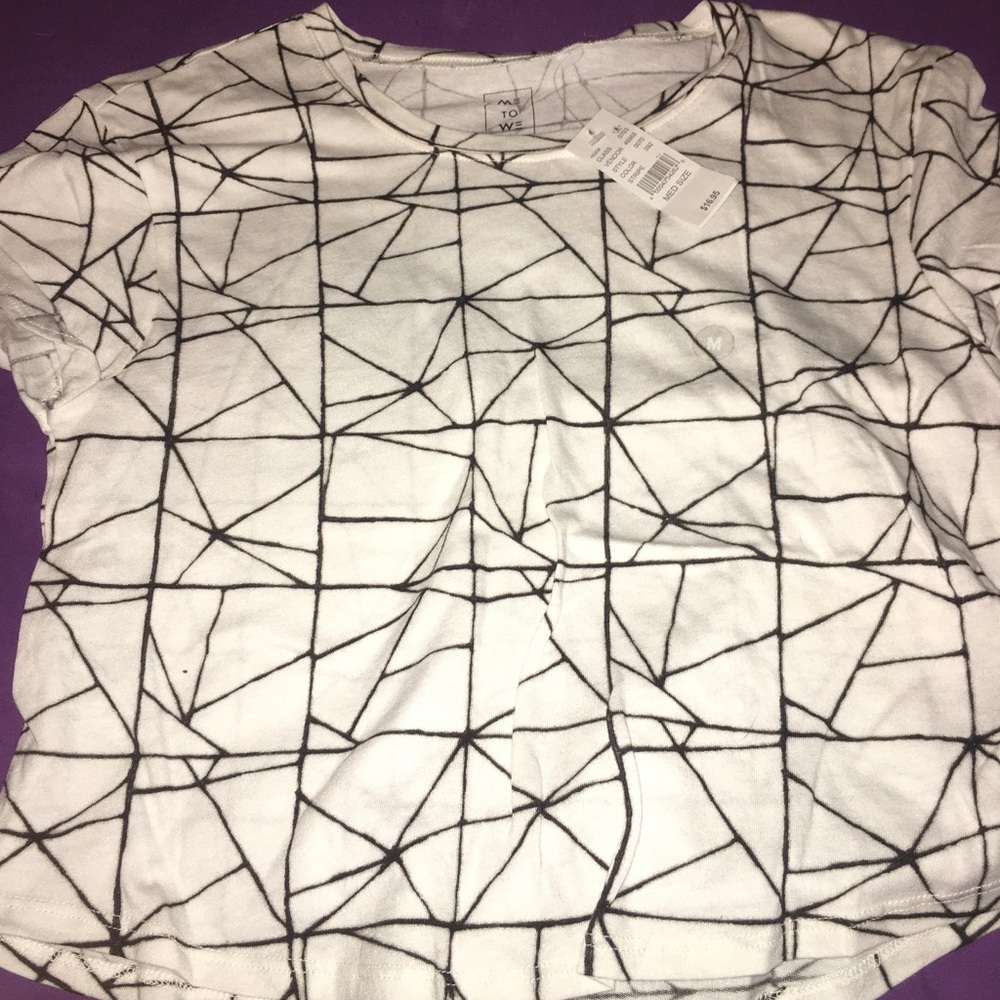 Cool designed crop T-Shirt
